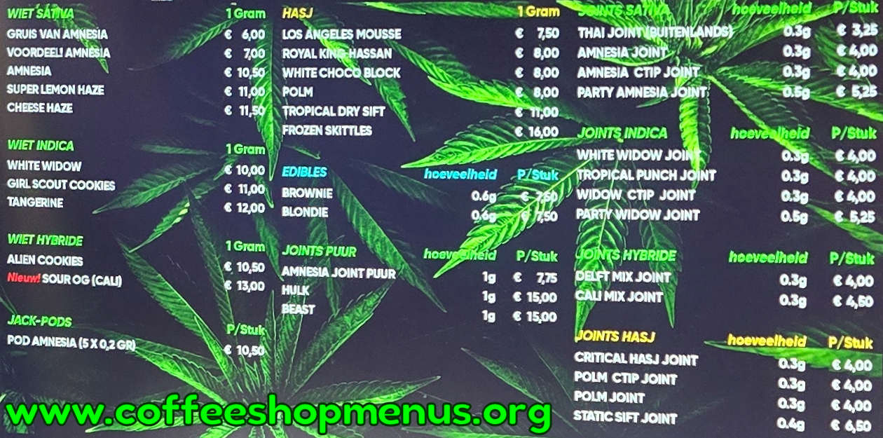 menu picture