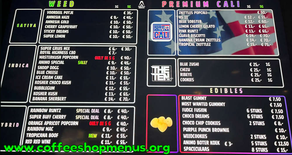 menu picture