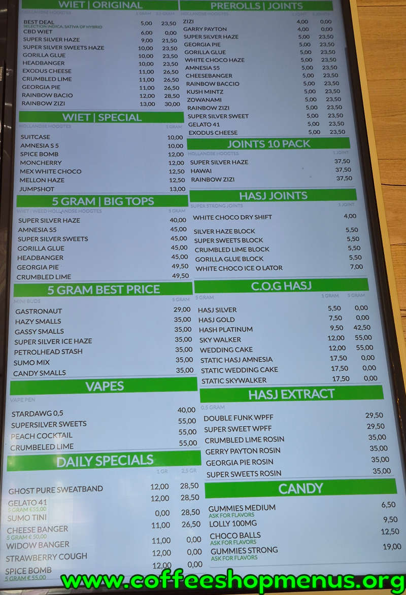 menu picture