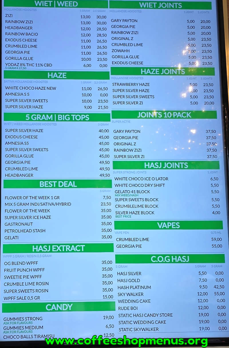 menu picture