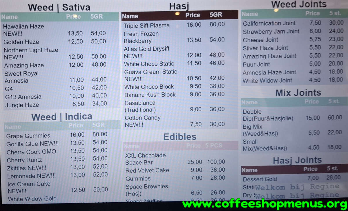 menu picture