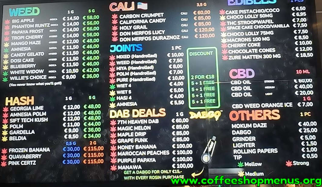 menu picture