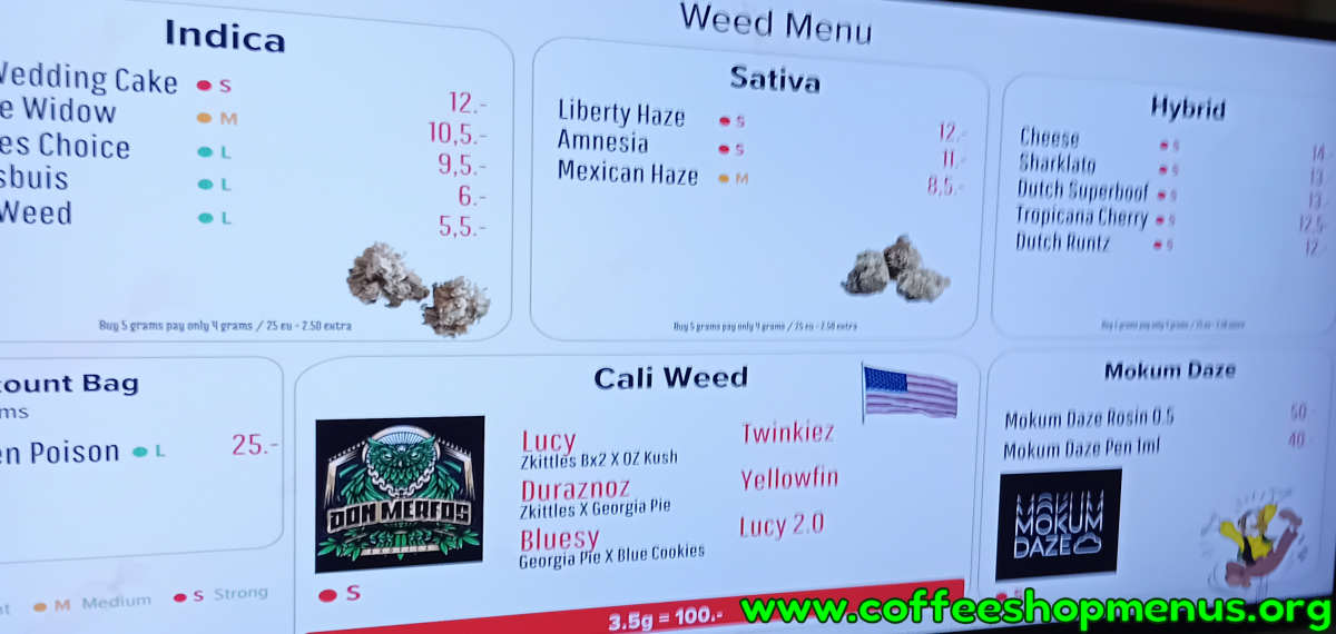 menu picture