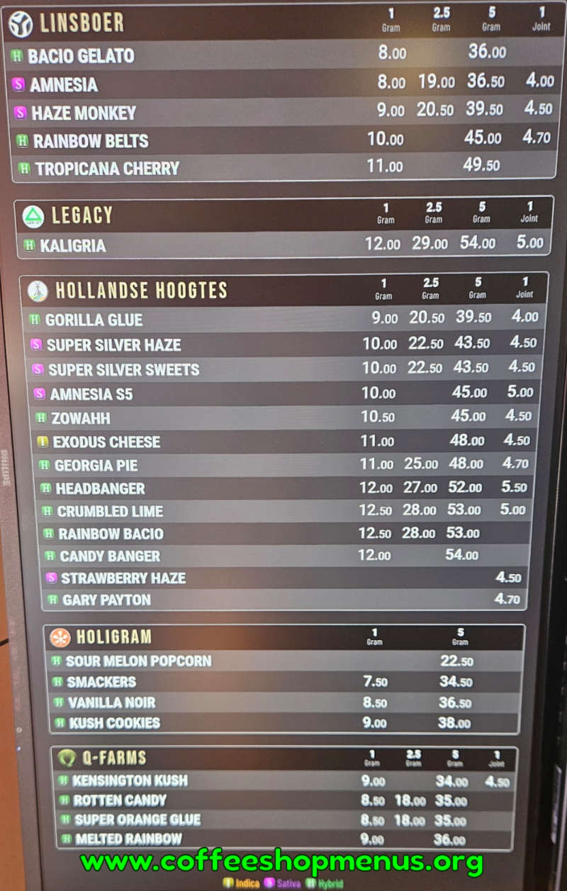 menu picture