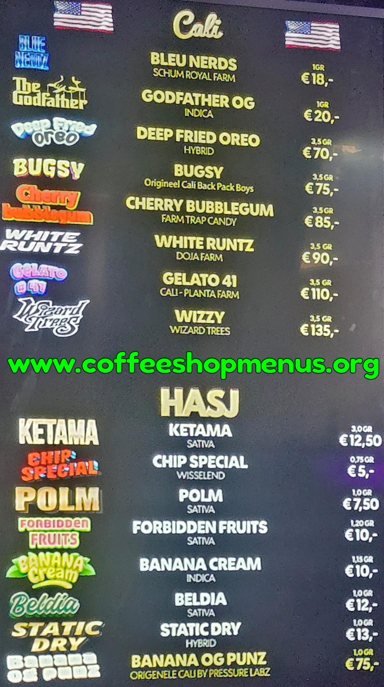 Chip N Dale Latest Menu