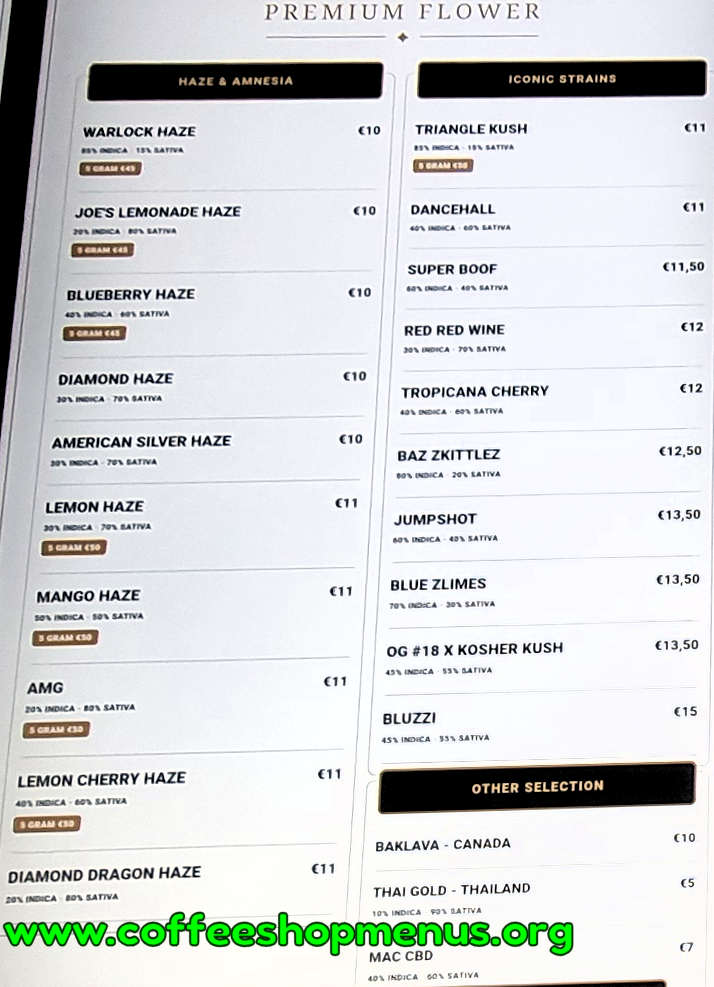 menu picture