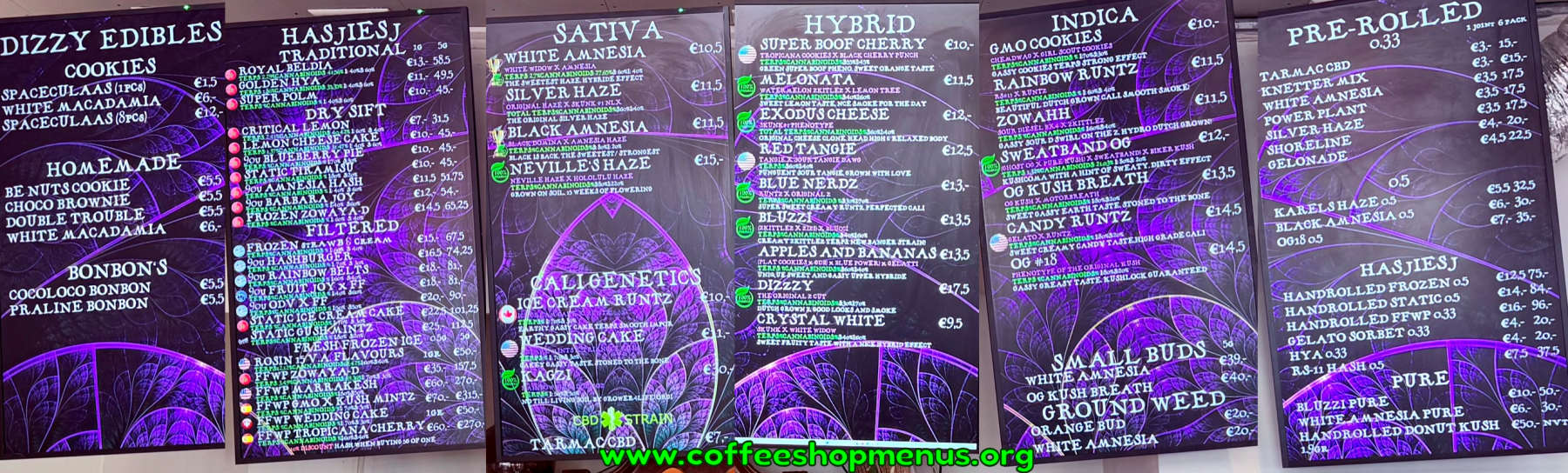 menu picture