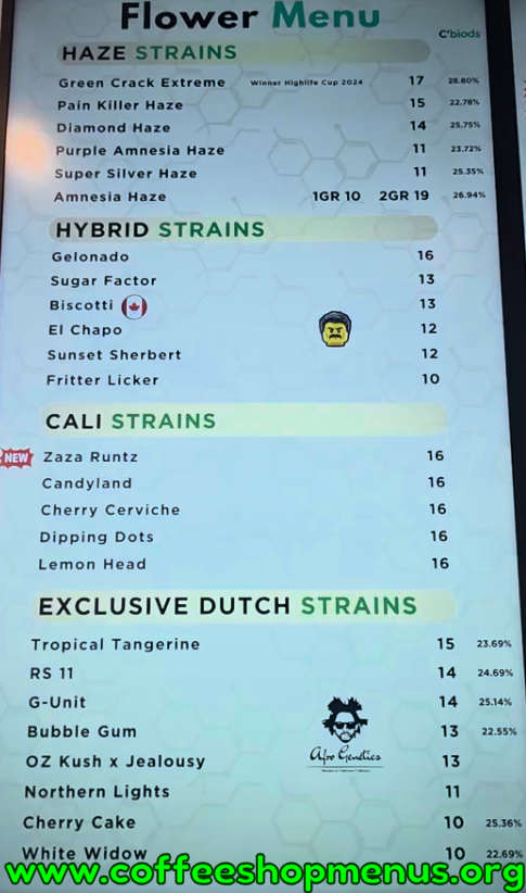 menu picture