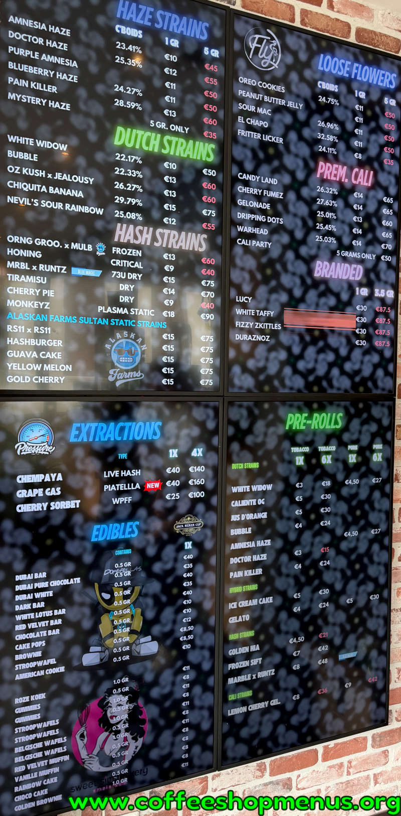 menu picture