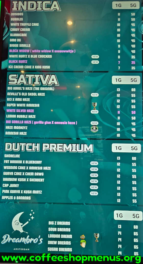 menu picture
