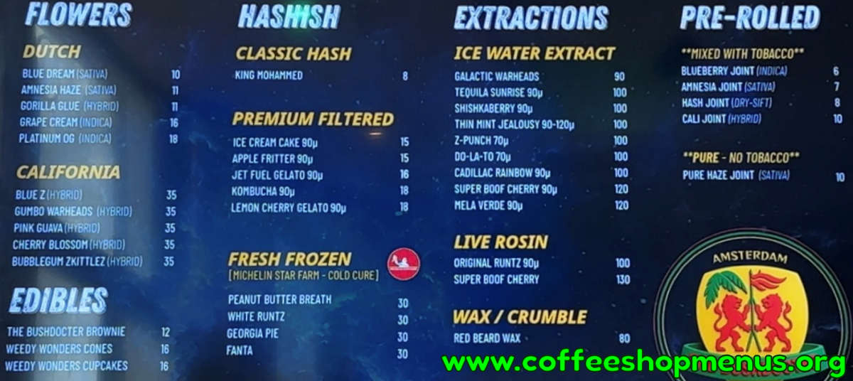 menu picture