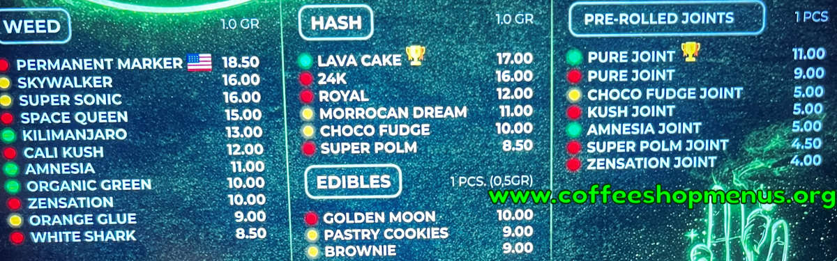 menu picture