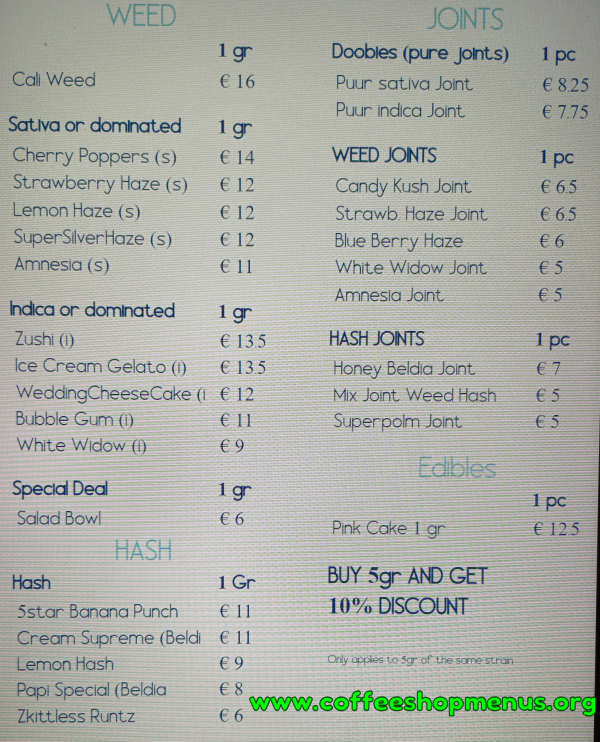menu picture