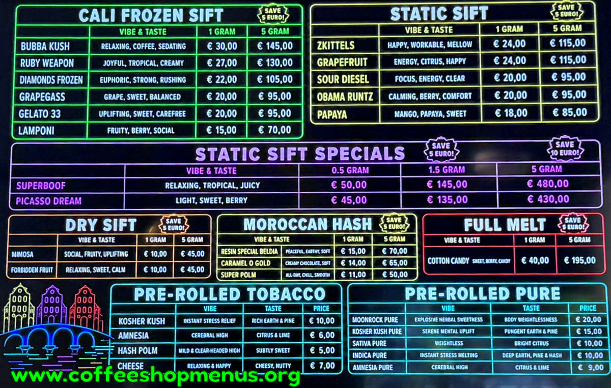 menu picture