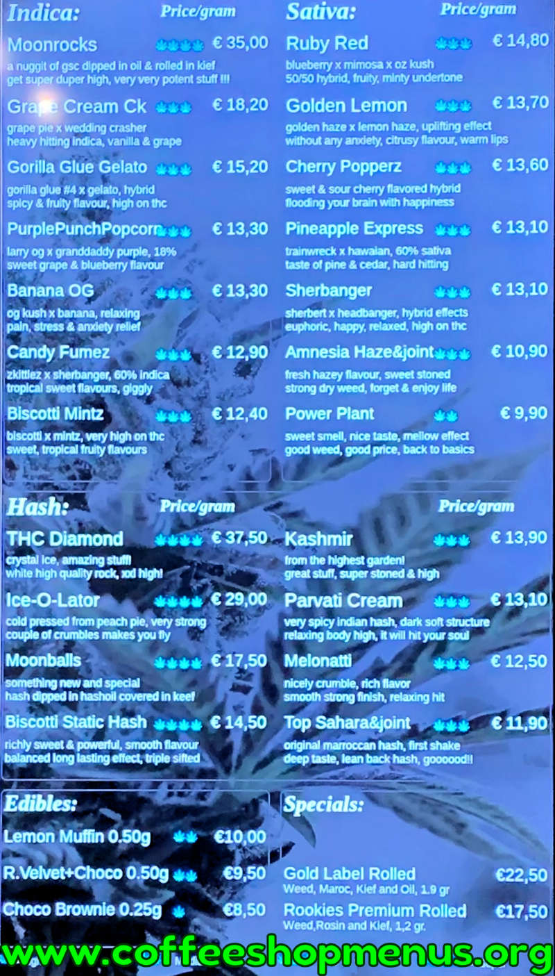 menu picture
