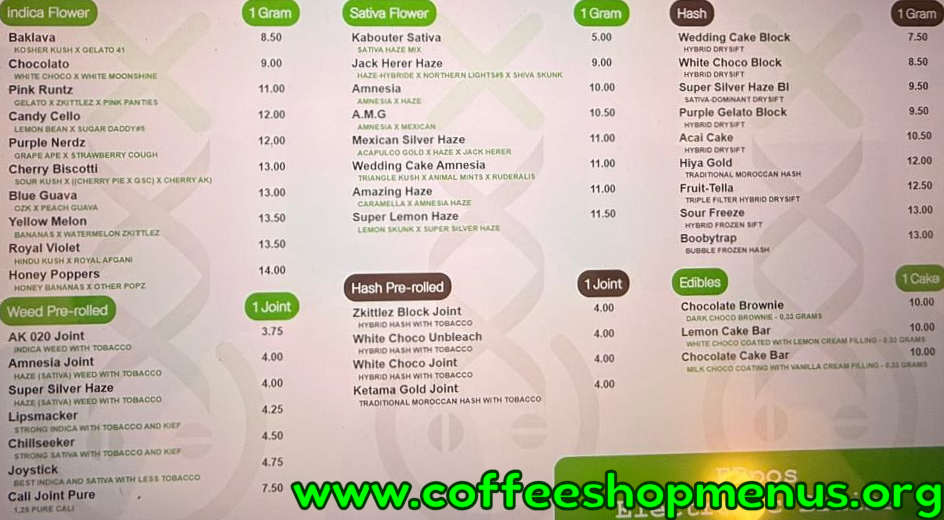 menu picture