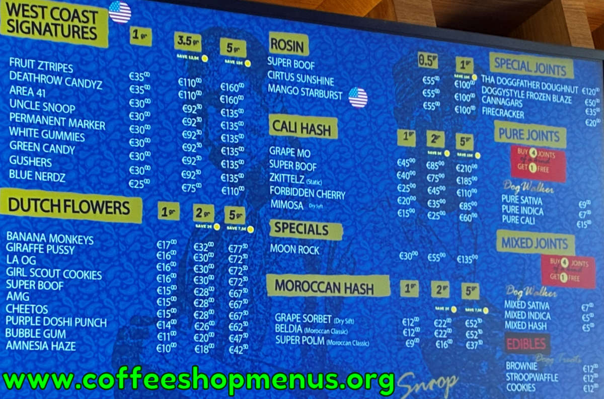 menu picture